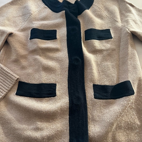 J.Crew Colorblock Lady Cardigan - Picture 2 of 3